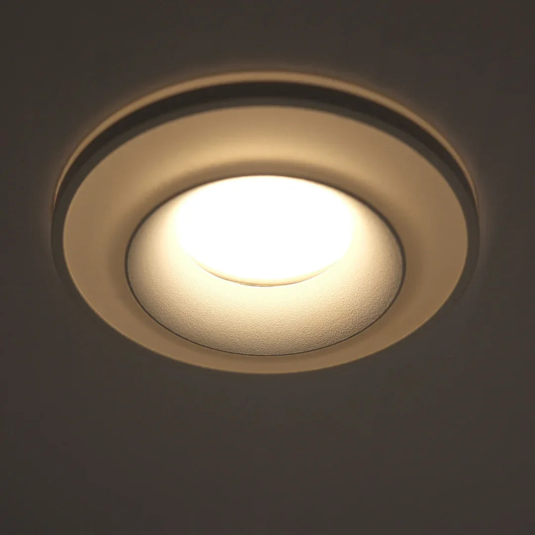 Qavun Holo Serisi Yuvarlak Beyaz Spot Light QV 11201-007