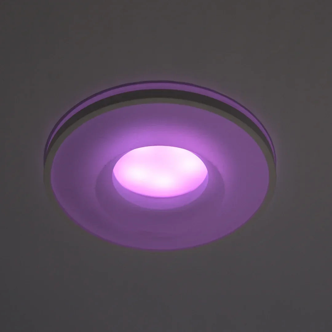 Qavun Holo Serisi Yuvarlak Beyaz Spot Light QV 11201-009