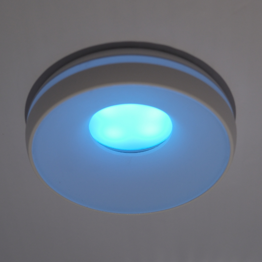 Qavun Holo Serisi Yuvarlak Beyaz Spot Light QV 11201-008