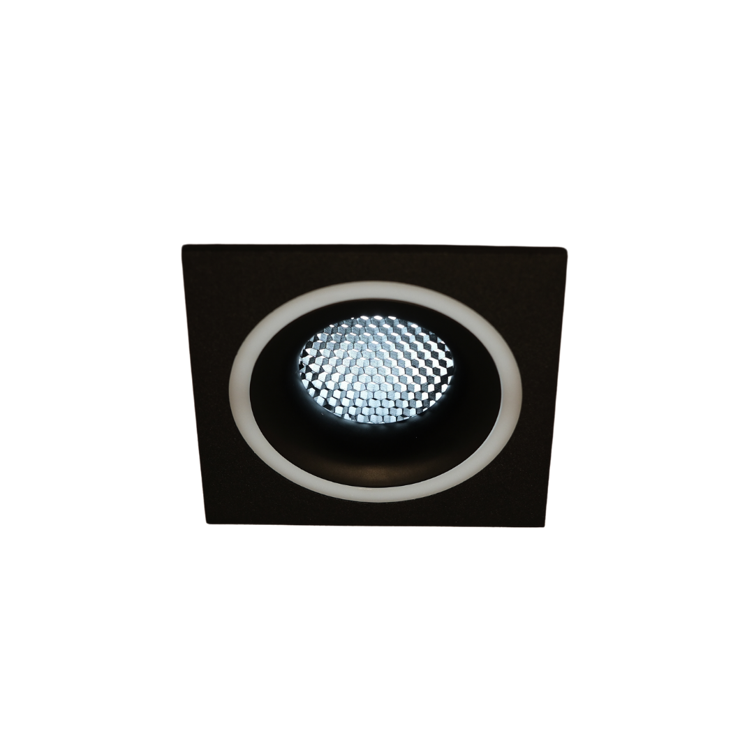 Qavun Holo Serisi Kare Siyah Bal Peteği Spot Light QV 11202-003