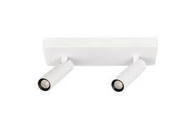 Jupiter Beyaz & Siyah 3000K Gün Işığı 2x3W 2’li Rozanslı Sıva Üstü Spot LC508 B&S - Jupiter