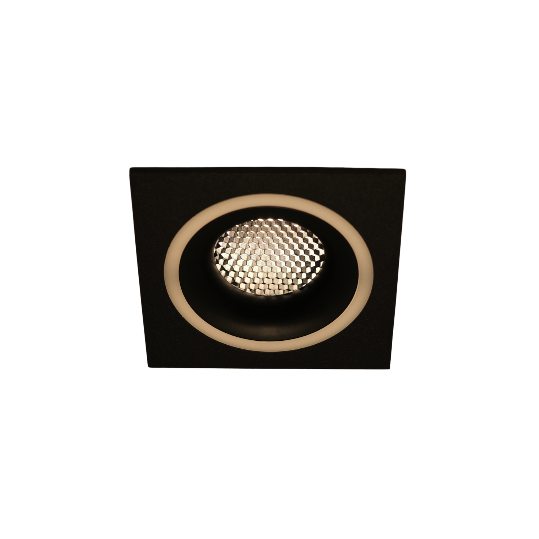 Qavun Holo Serisi Kare Siyah Bal Peteği Spot Light QV 11202-003