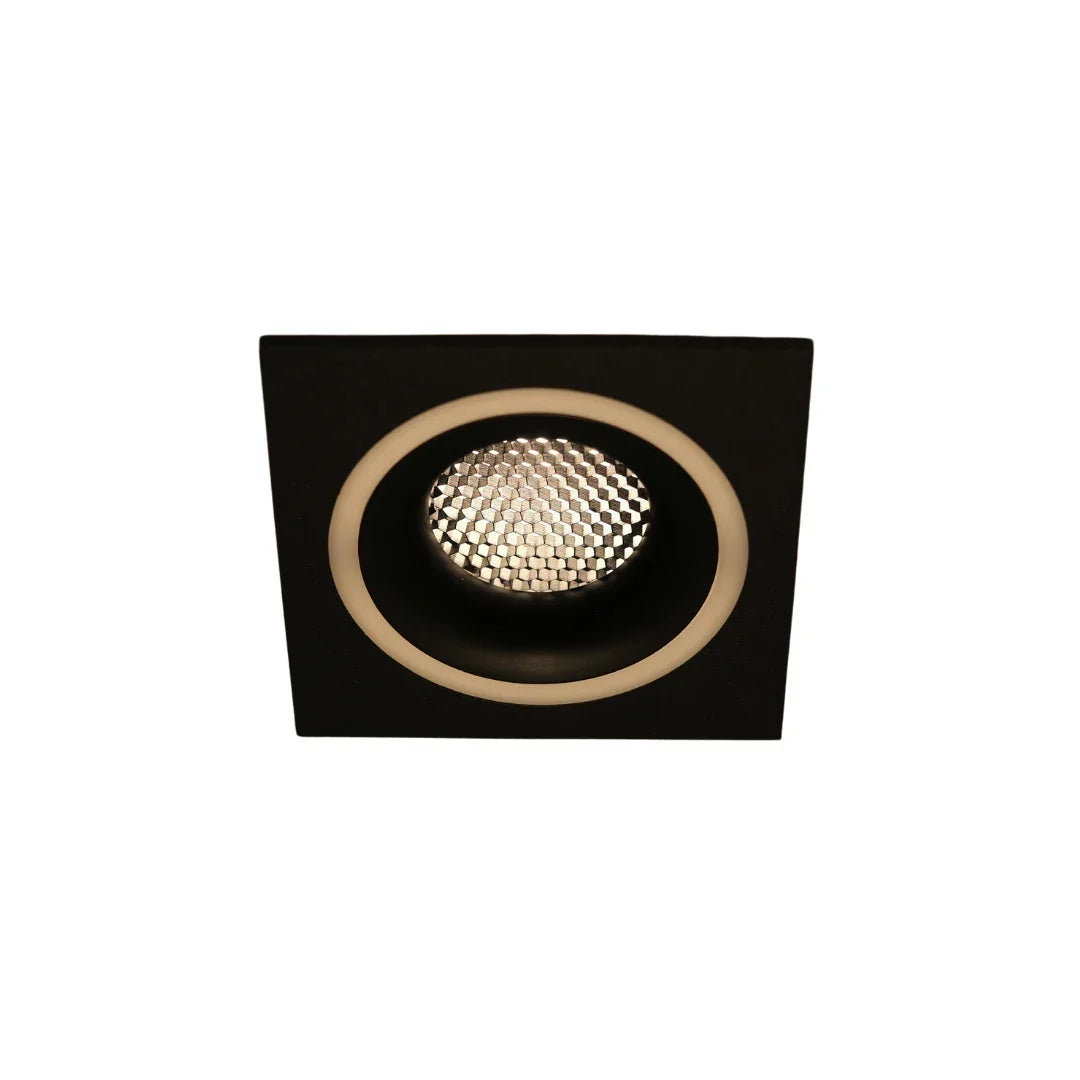 Qavun Holo Serisi Kare Siyah Bal Peteği Spot Light QV 11202-003
