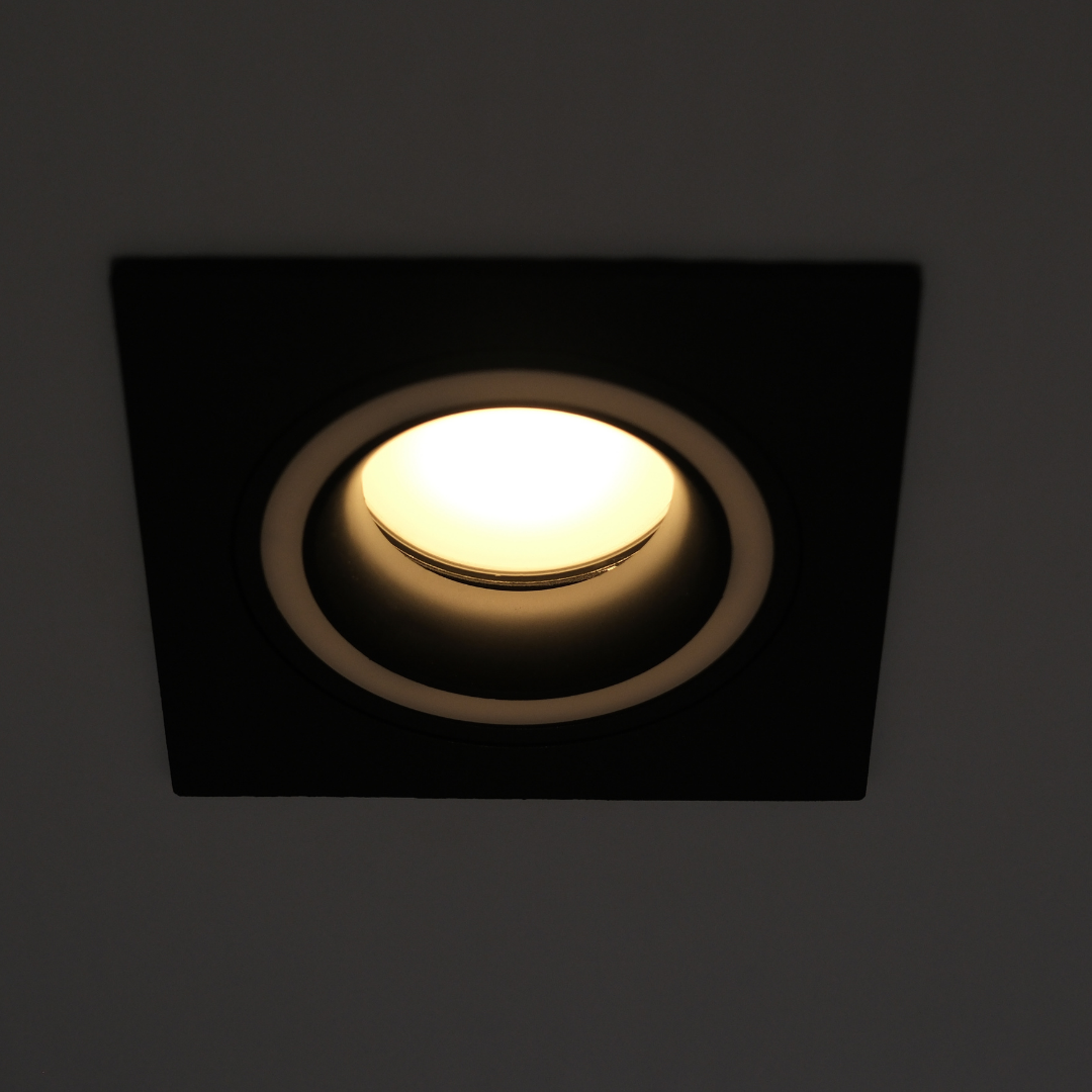 Qavun Holo Serisi Kare Siyah Spot Light QV 11202-002