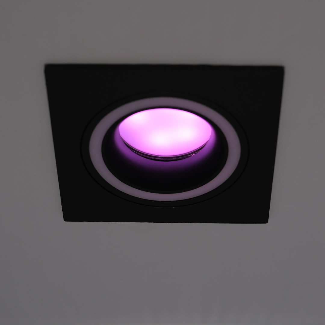 Qavun Holo Serisi Kare Siyah Spot Light QV 11202-002