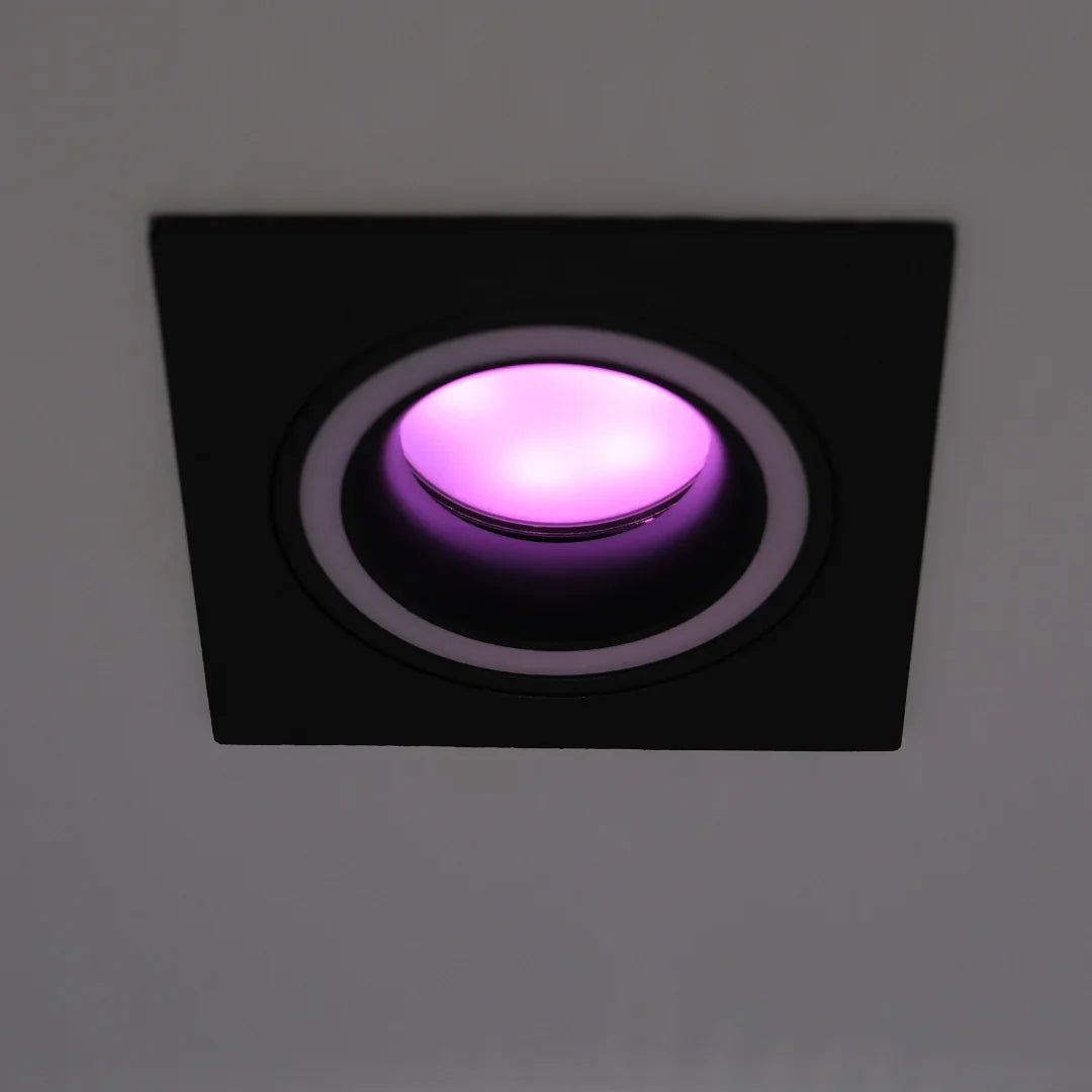 Qavun Holo Serisi Kare Siyah Spot Light QV 11202-002