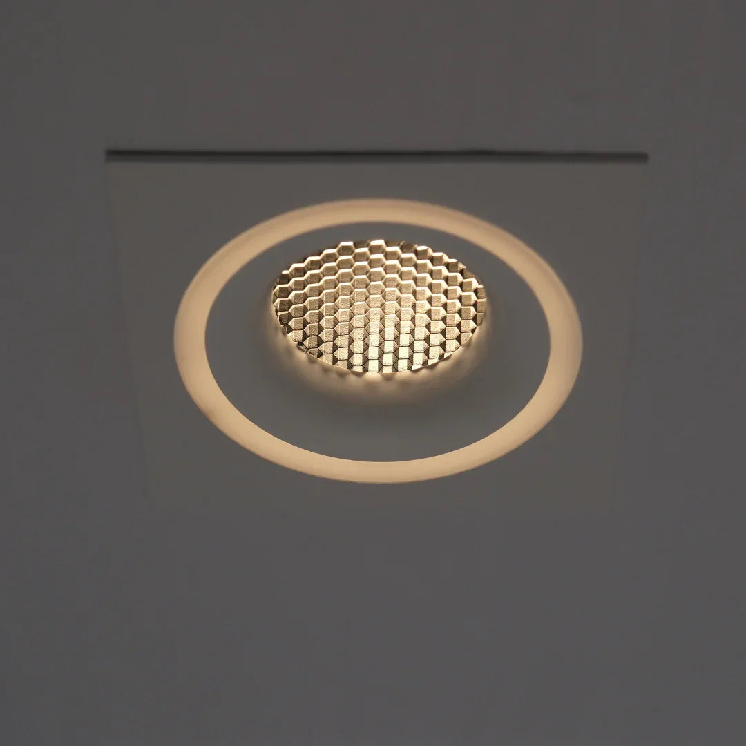 Qavun Holo Serisi Kare Beyaz Bal Peteği Spot Light QV 11201-003