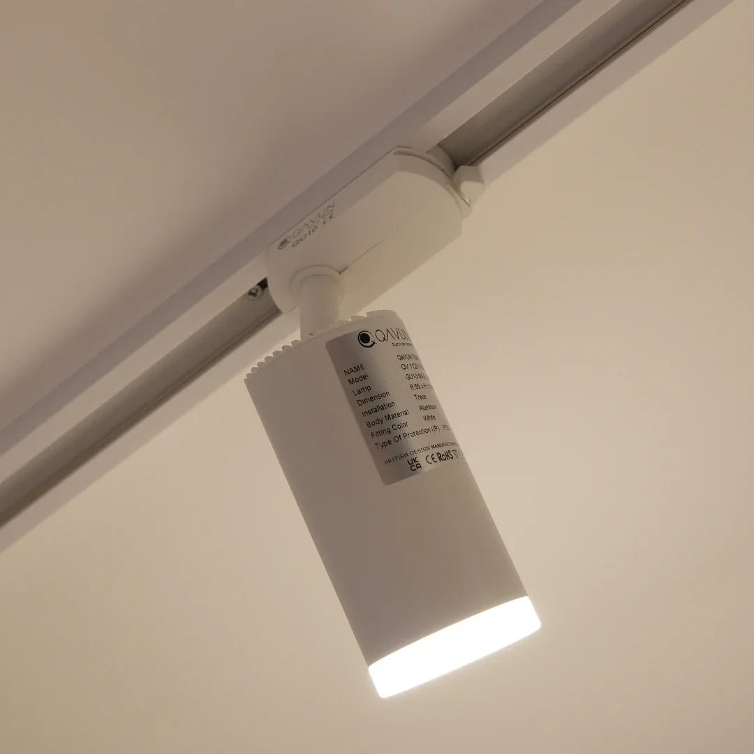 Qavun Holo Serisi Yuvarlak Beyaz Ray Spot QV 15201-020