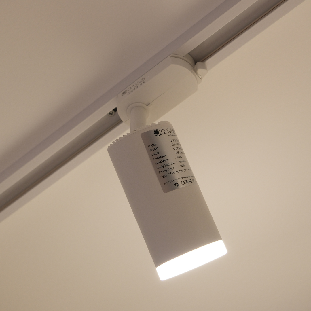 Qavun Holo Serisi Yuvarlak Beyaz Ray Spot QV 15201-020