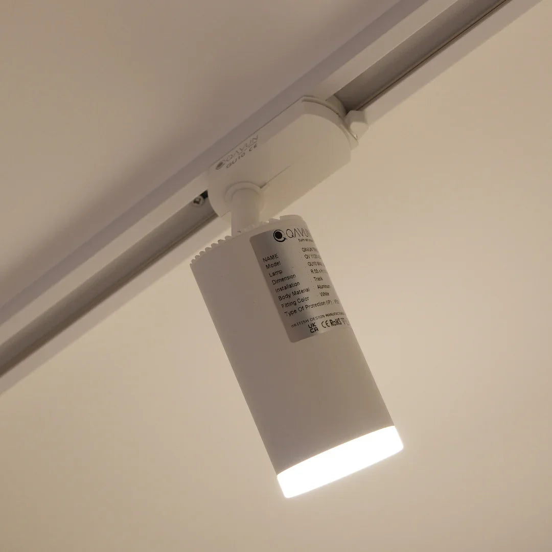 Qavun Holo Serisi Yuvarlak Beyaz Ray Spot QV 15201-020