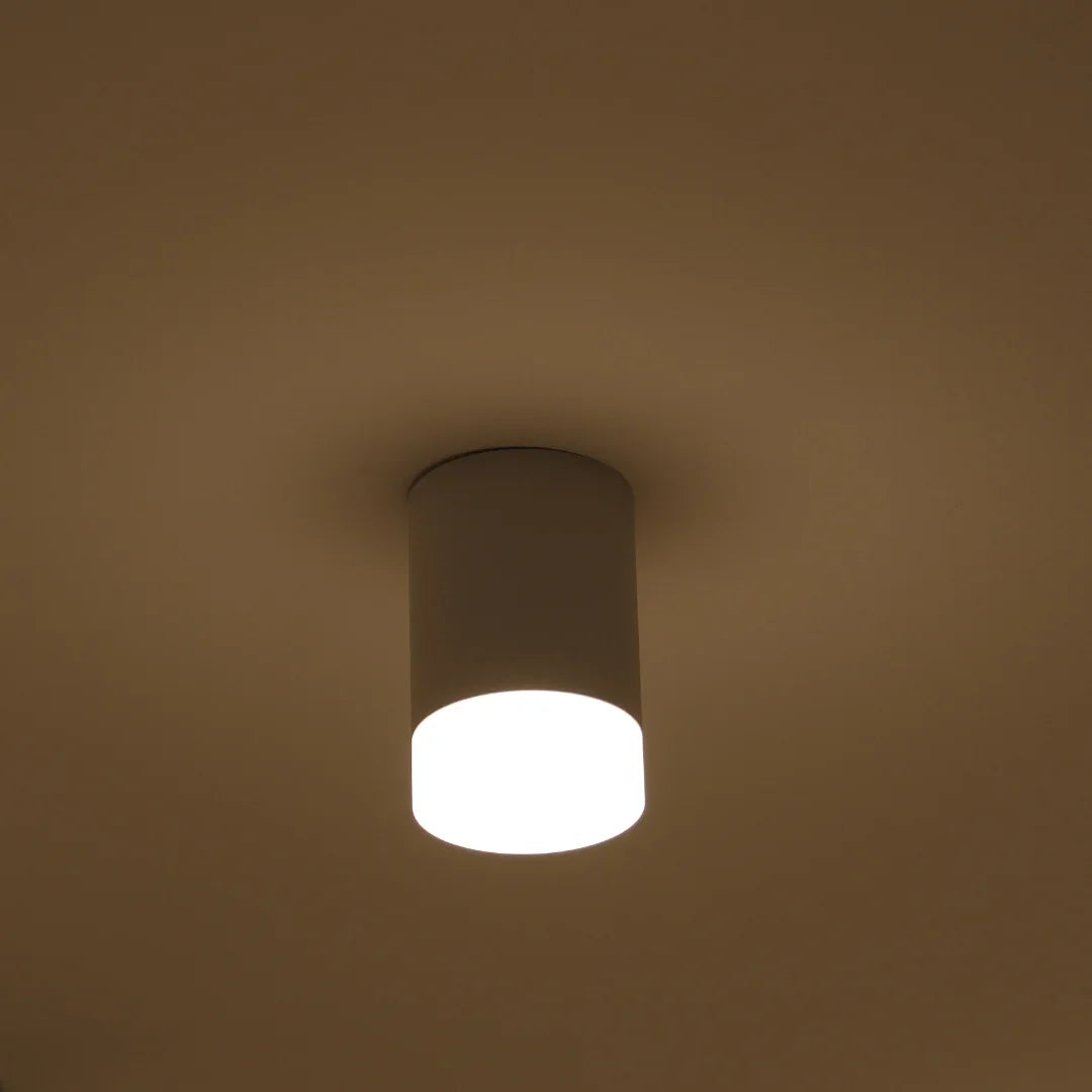 Qavun Holo Serisi Yuvarlak Beyaz Sıva Üstü Spot Light QV 12201-018