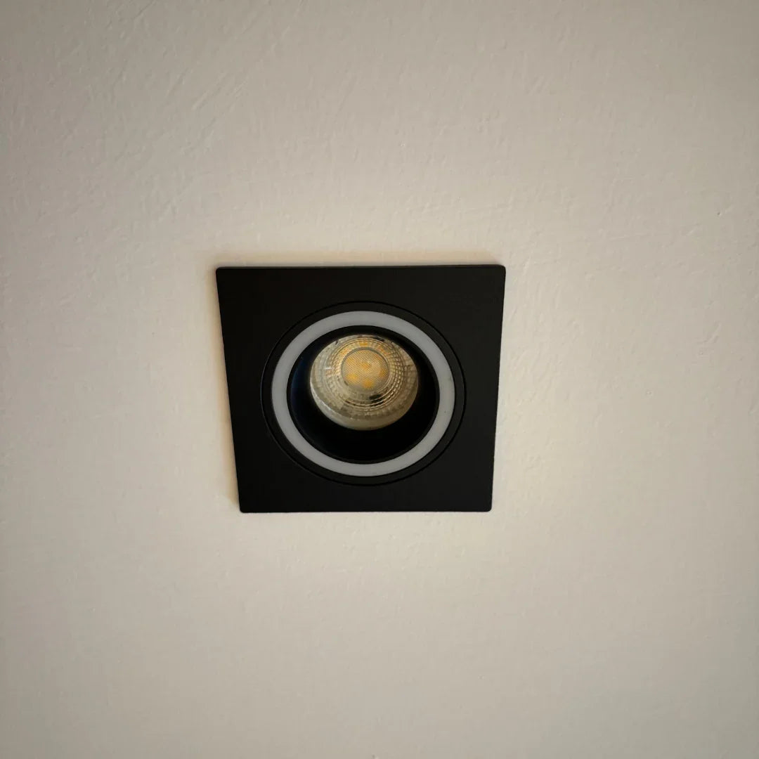 Qavun Holo Serisi Kare Siyah Spot Light QV 11202-002