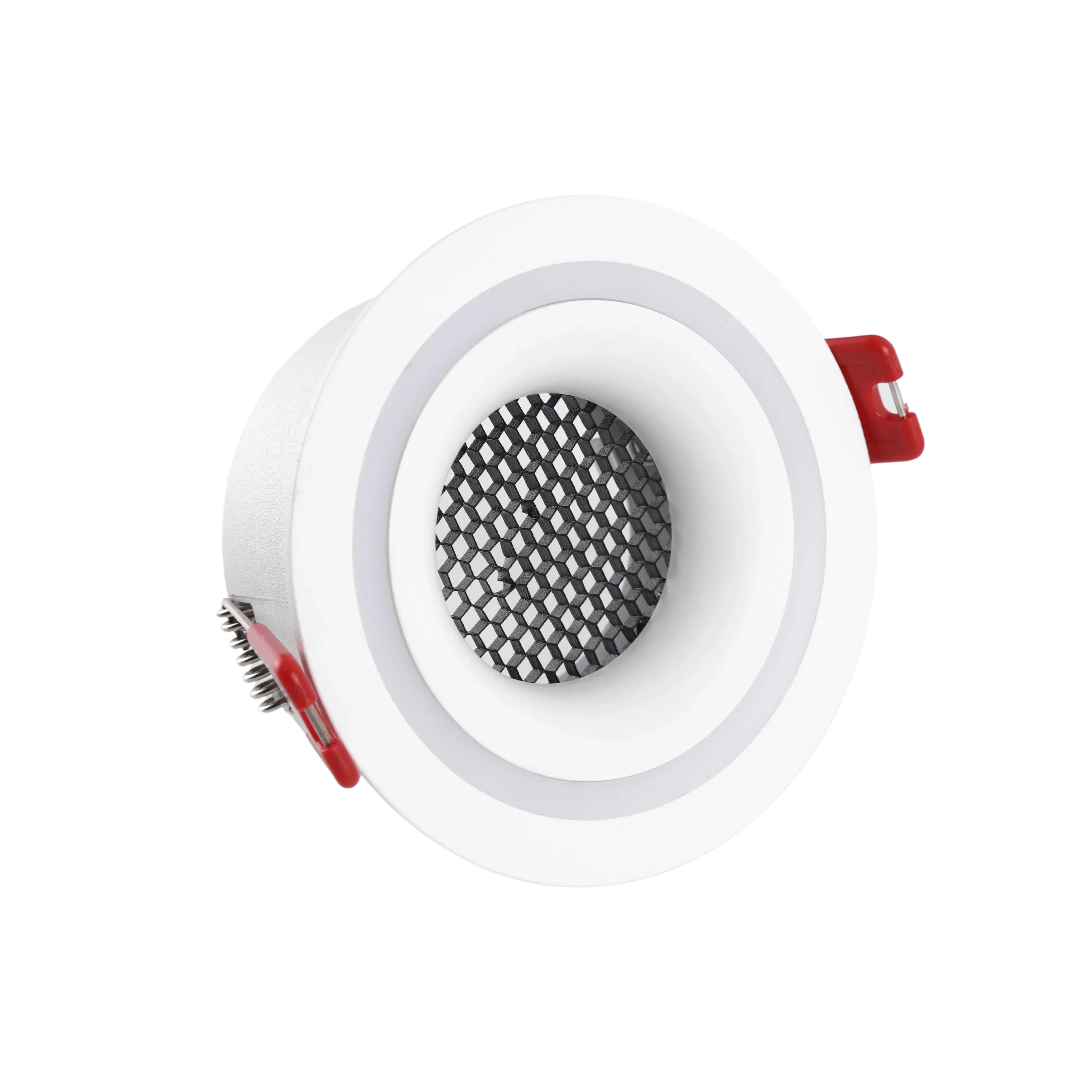 Qavun Holo Serisi Yuvarlak Beyaz Bal Peteği Spot Light QV 11201-004