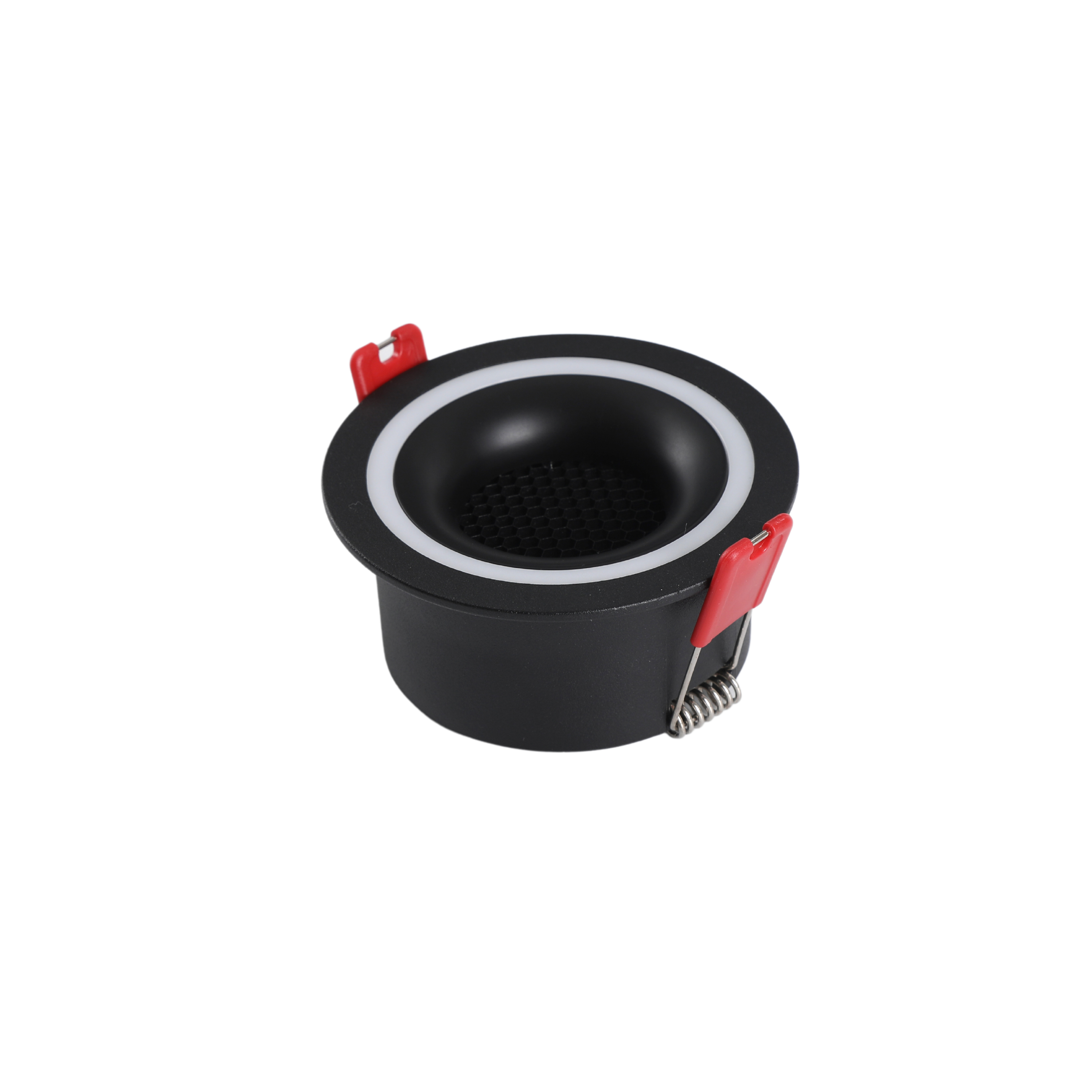 Qavun Holo Serisi Yuvarlak Siyah Bal Peteği Spot Light QV 11202-004