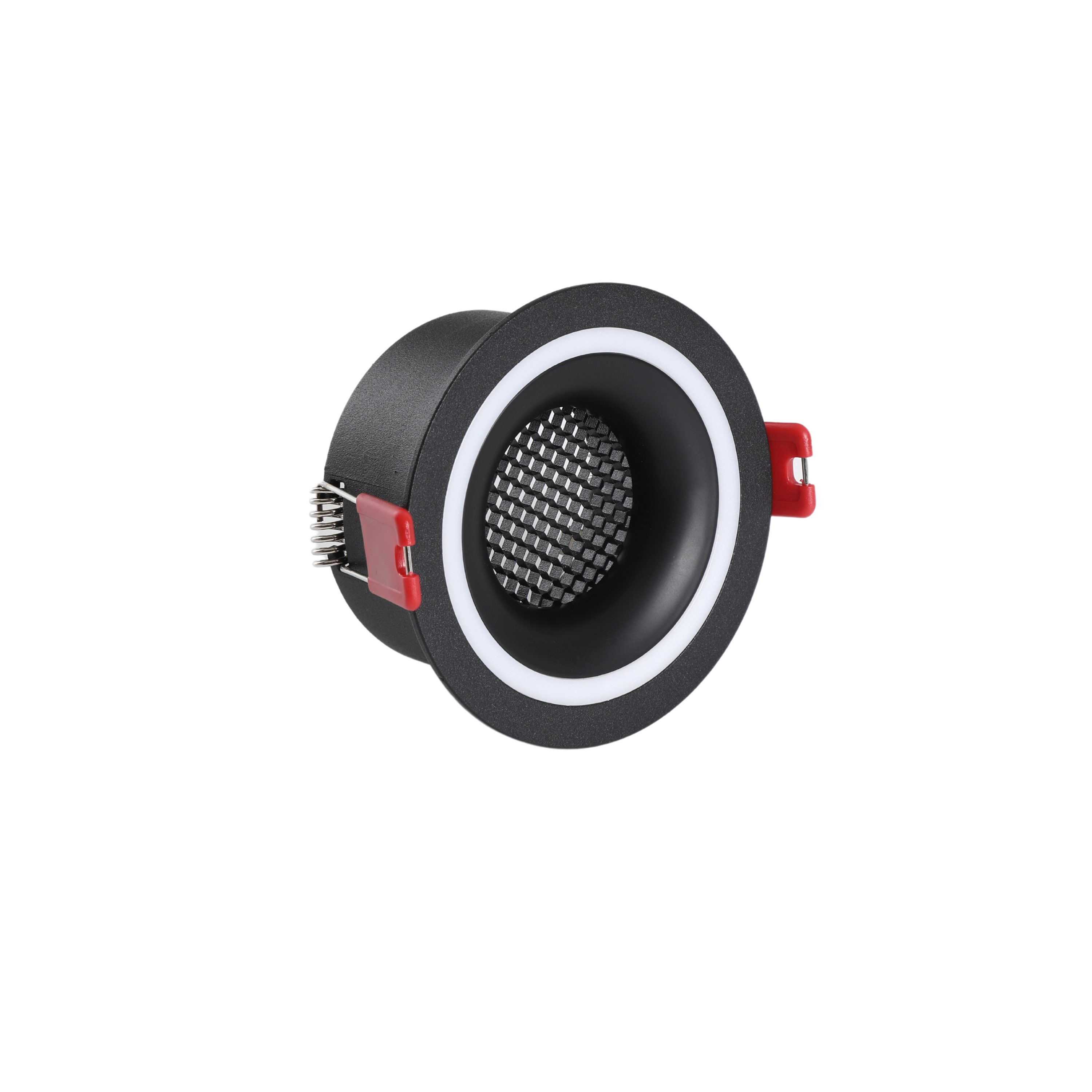 Qavun Holo Serisi Yuvarlak Siyah Bal Peteği Spot Light QV 11202-004