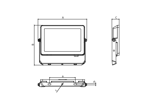 Philips BVP150 LED63/CW PSU 70W SWB G2 GM Projektör