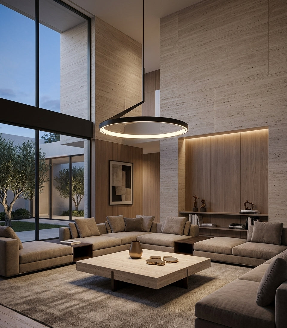 Qavun Metal Pendant Light