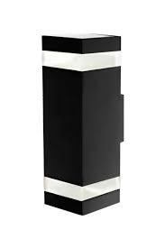 ACK AT16-11891 18W Ayarlanabilir Renk Kare Siyah Led Duvar Apliği - Ack