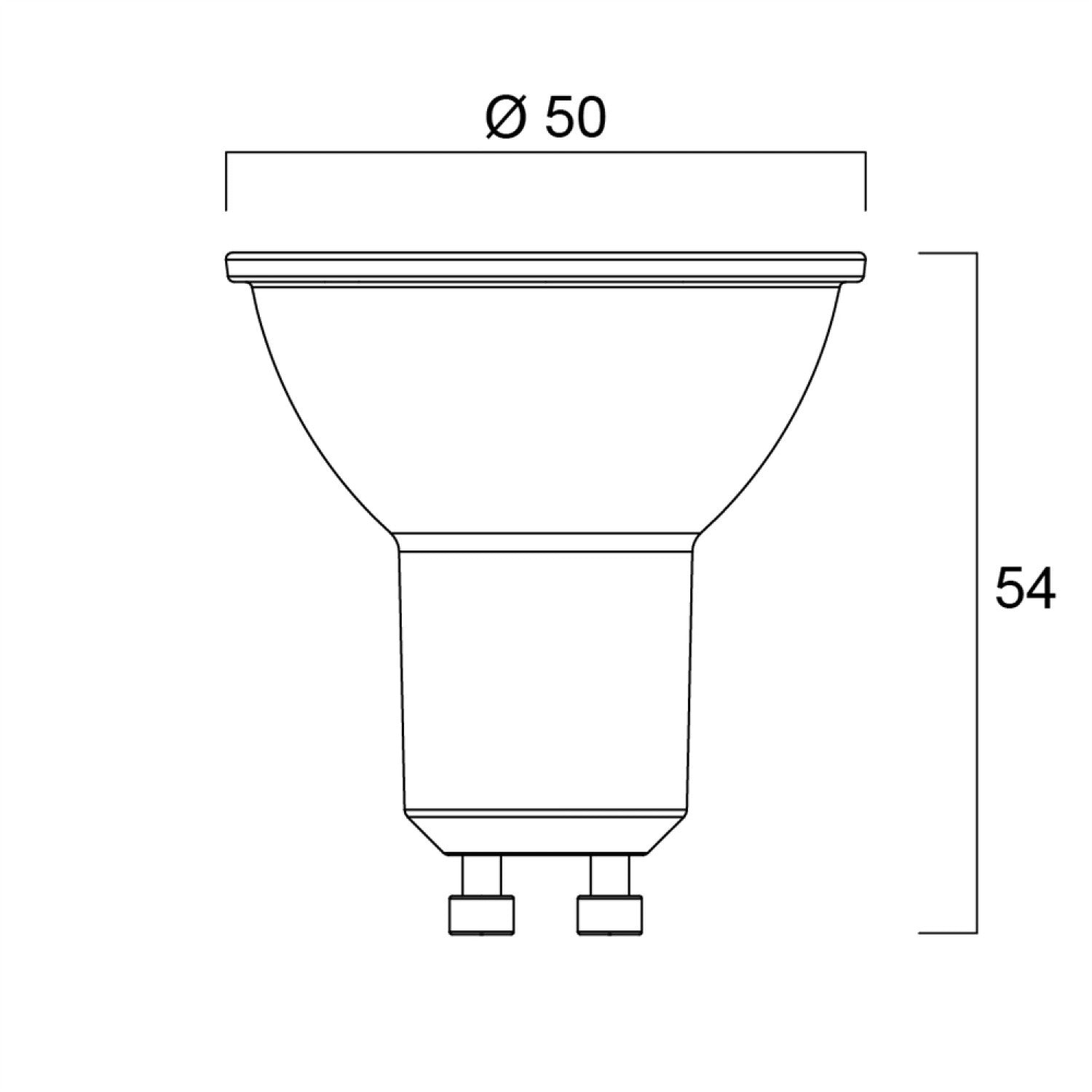 Sylvania 4.2 Watt GU10 Duylu Led Ampul 3000K Gün Işığı