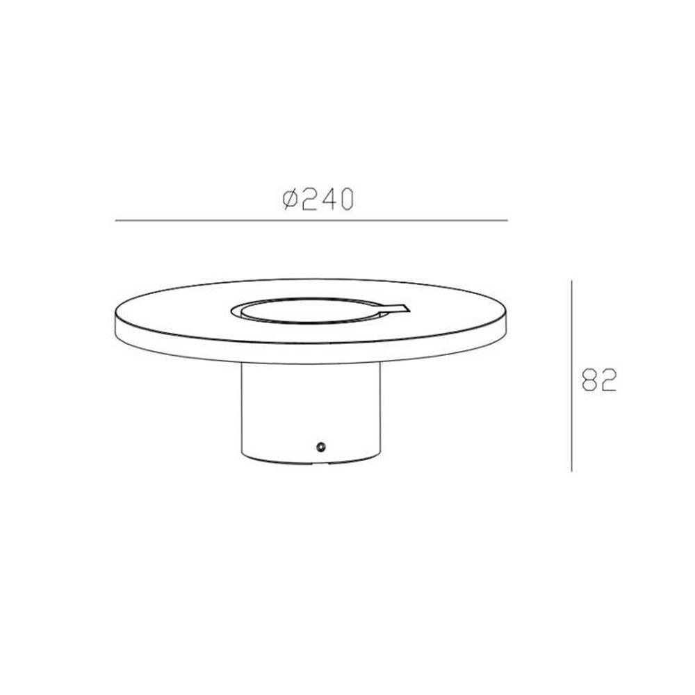 Jupiter Led Bahçe Aplik LW469 - Jupiter