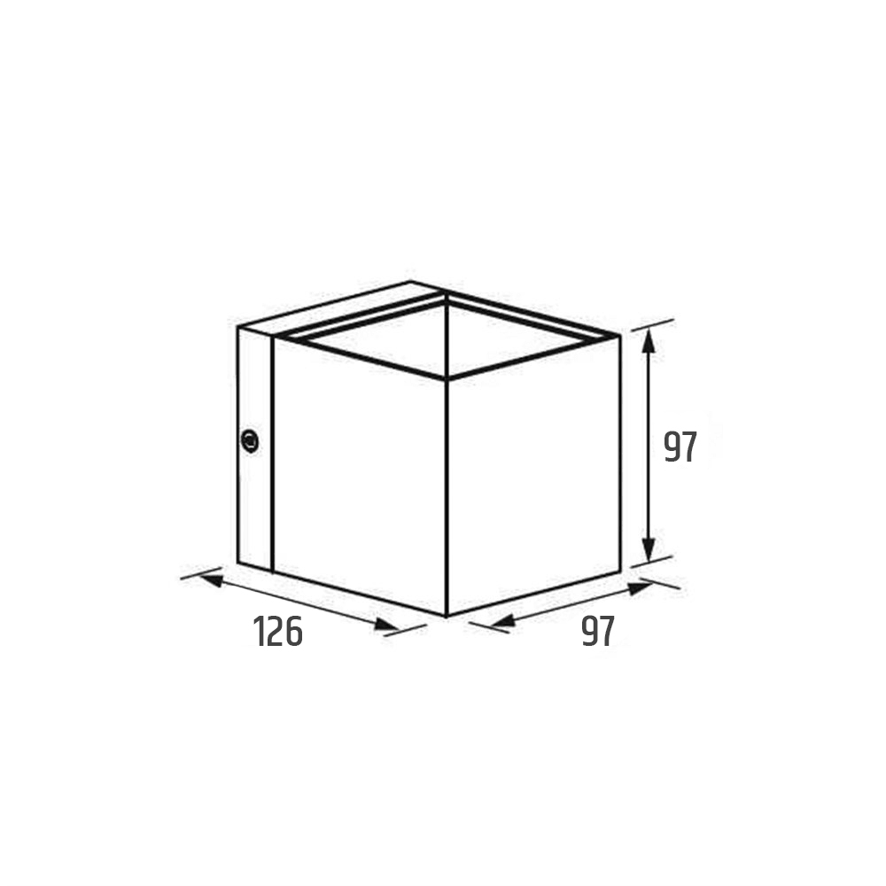 Jupiter Led'li Aplik LW468 B&G - Jupiter
