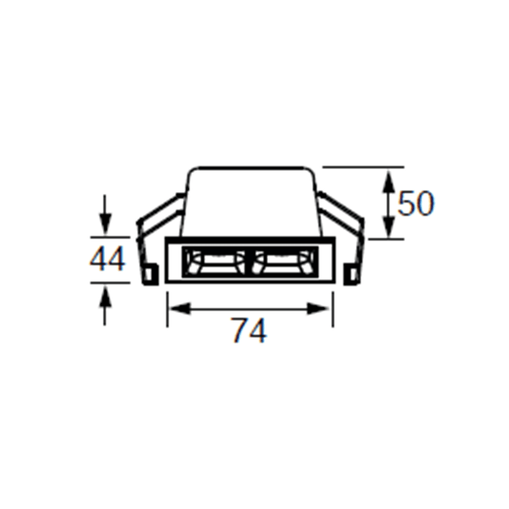 Jupiter Led'li Sıva Altı Spot Armatür LS484 S - Jupiter