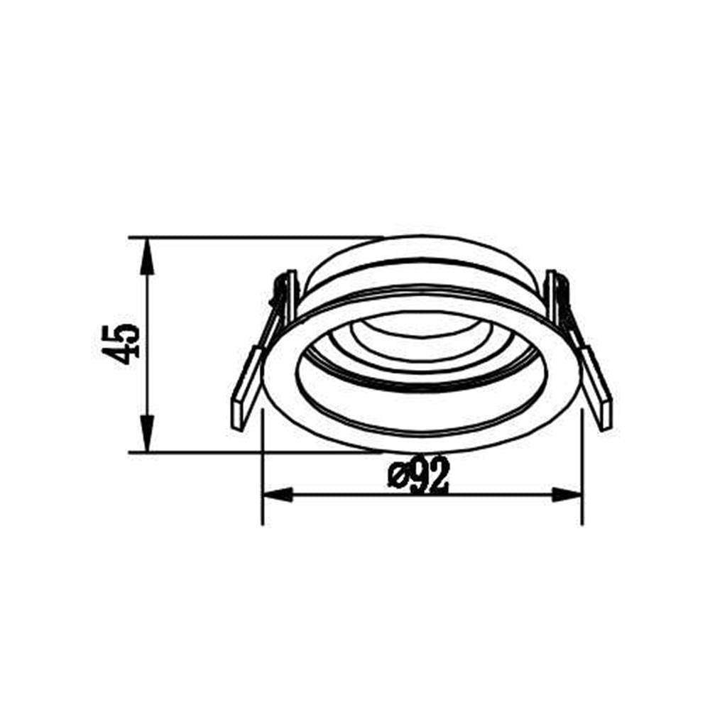 Jupiter Sıva Altı Hareketli Spot JH838 B - Jupiter