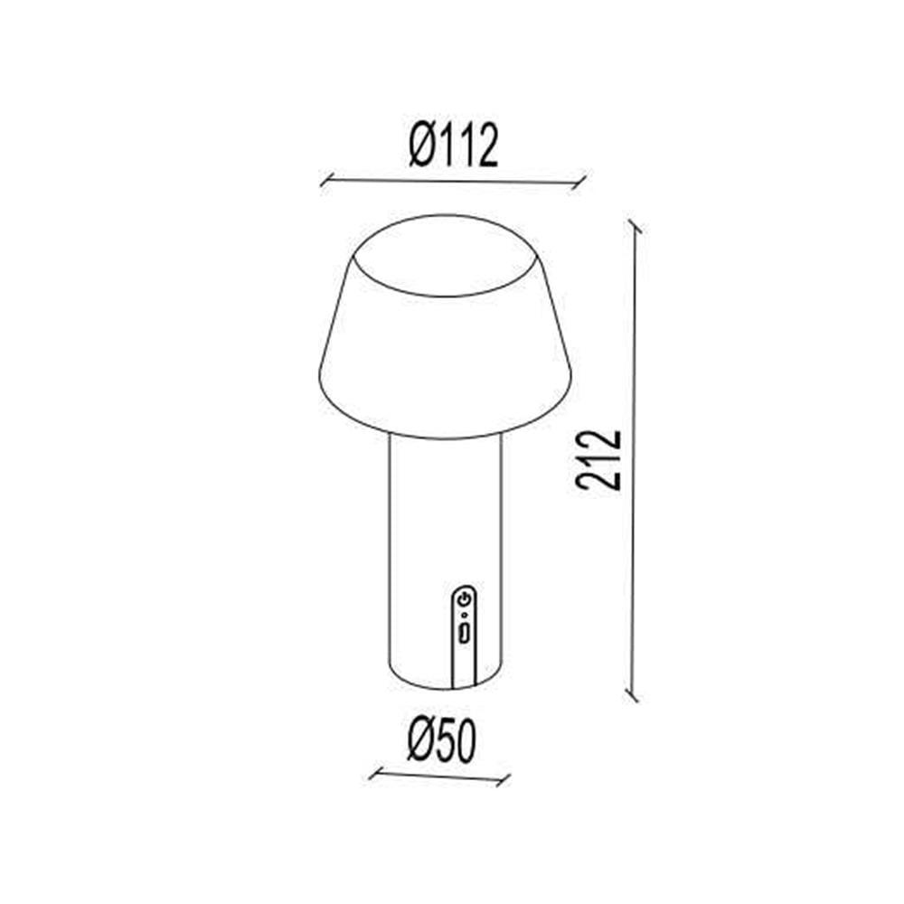 Jupiter Taşınabilir Masa Lambası JT003 K - Jupiter
