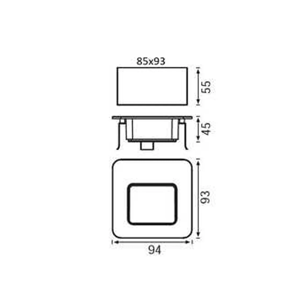 Jupiter Led'li Merdiven Armatürü LW459 B - Jupiter
