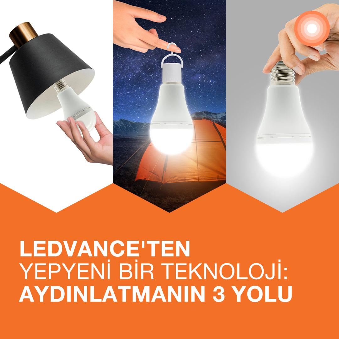 Ledvance LCLA60 Rech 8W/865 230V E27 Şarjlı Ampul - Ledvance