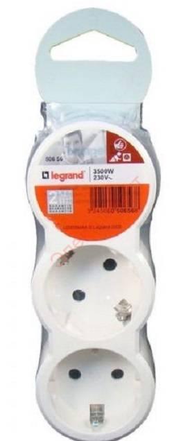 Legrand Beyaz Üçlü Fiş - 50656 - Legrand