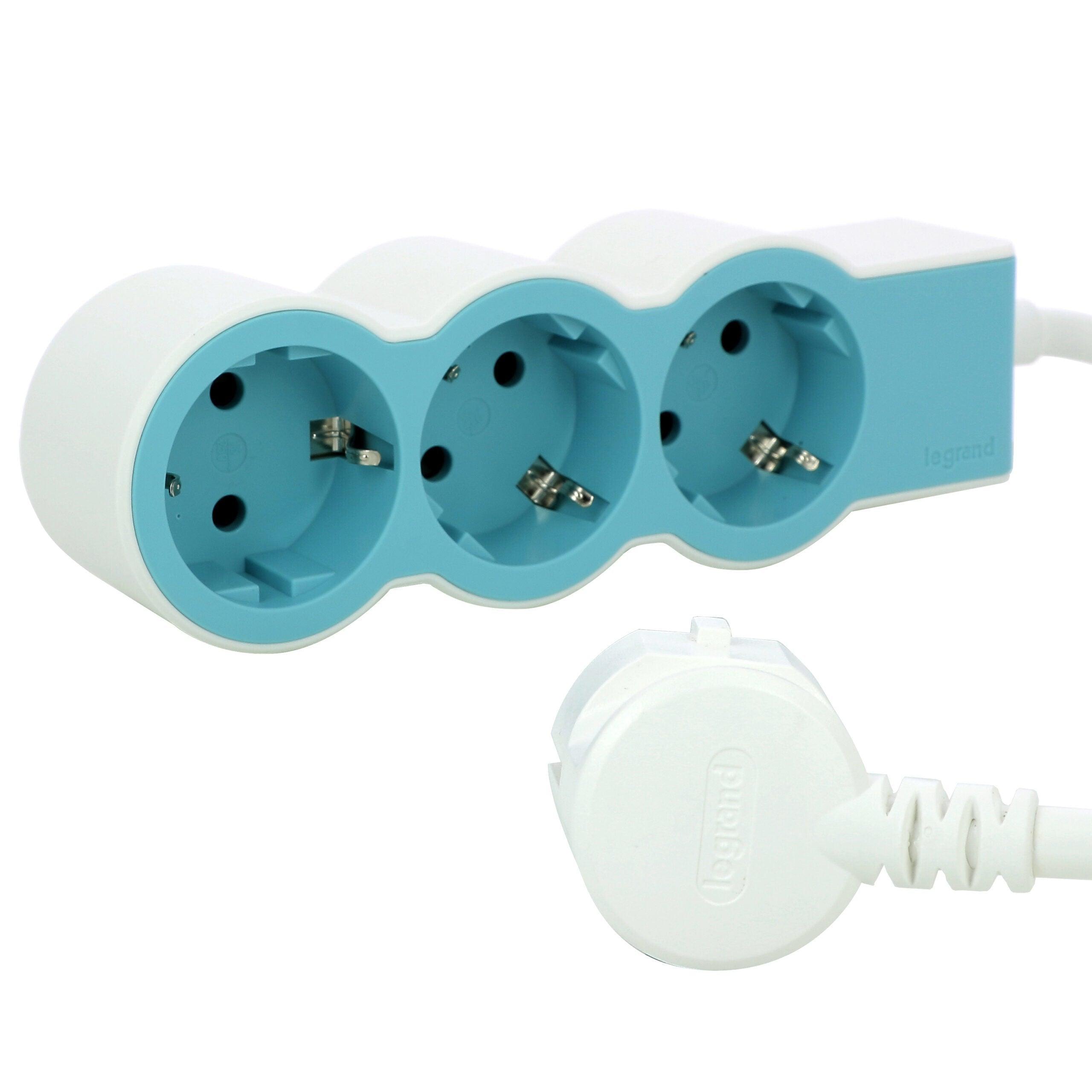 Legrand Turkuaz 1,5 M Üçlü Grup Prizi - Legrand