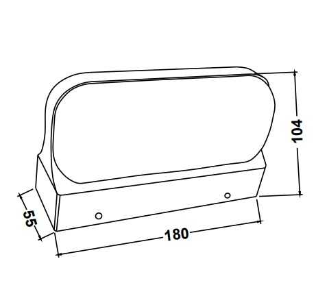 Jupiter Led Bahçe Aplik LW702
