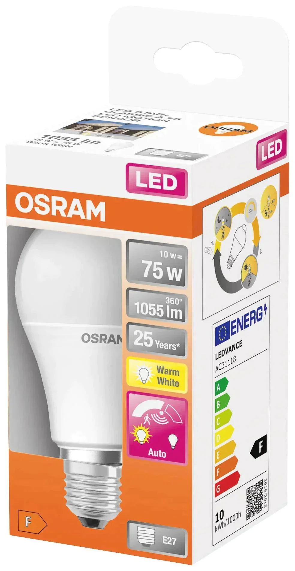 Osram 8W Sivrisinek Kovucu Led Ampul - Osram