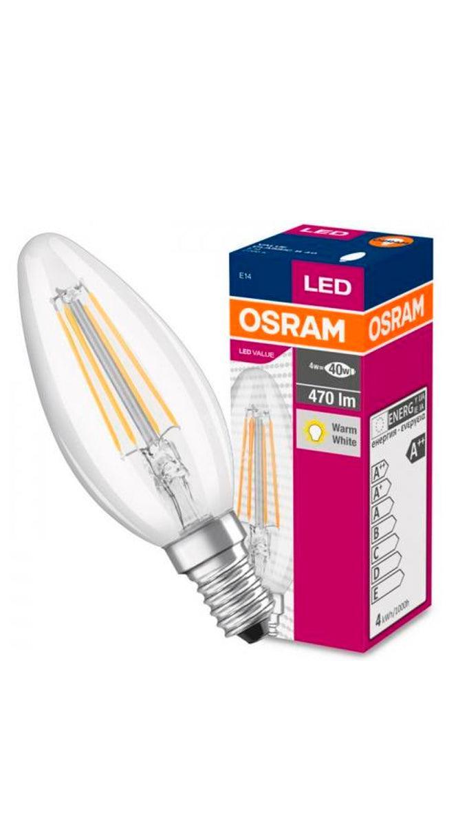 Osram Flament E14 Buji Ampul 2700K 470LM - Osram