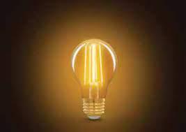 Panasonic 4 Watt A60 LED Rustik Ampul - Amber - Panasonic