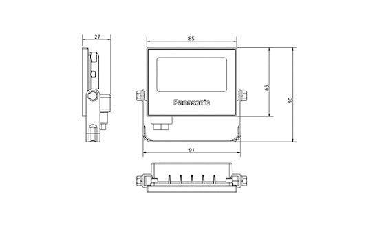 PANASONIC LED Projektör 10W 900LM 6500K - Panasonic