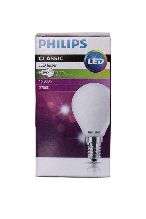 PHILIPS CLA LEDCandle ND 2.2-25W P45 E14 FR BUZLU TOP - Philips