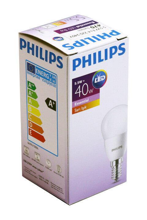 PHILIPS ESS LEDCandle 5,5-40W P45 E14 WW - Philips