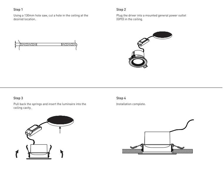 Qavun Air+ Downlight 20W CCT 1800Lm - Qavun