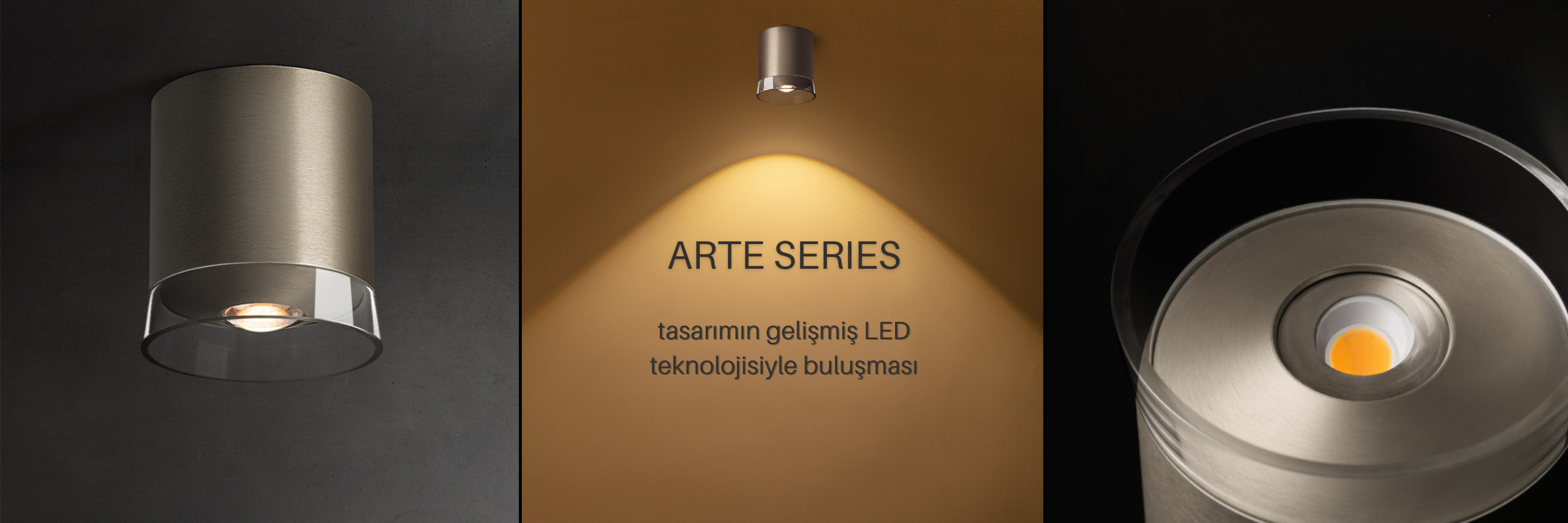 Qavun Arte Series, Aydınlatma Concept led aydınlatma koleksiyonu.