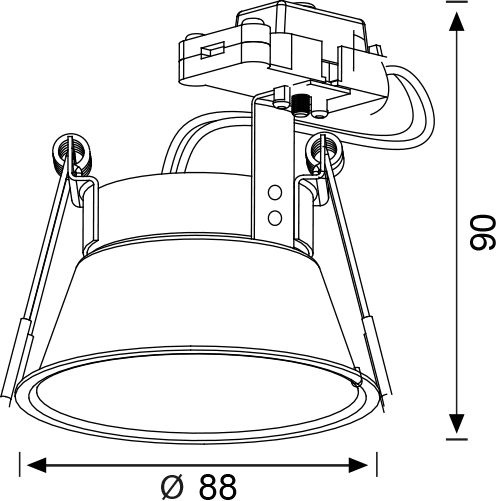 JUPİTER JH659 S SABİT SPOT - Jupiter