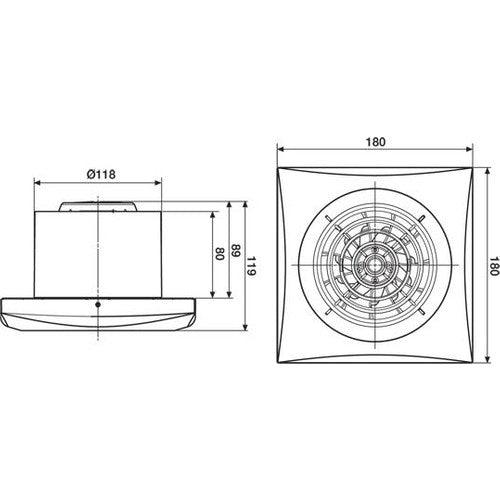 Soler Palau Silent 200 Cz Sessiz Banyo Fanı - Soler Palau