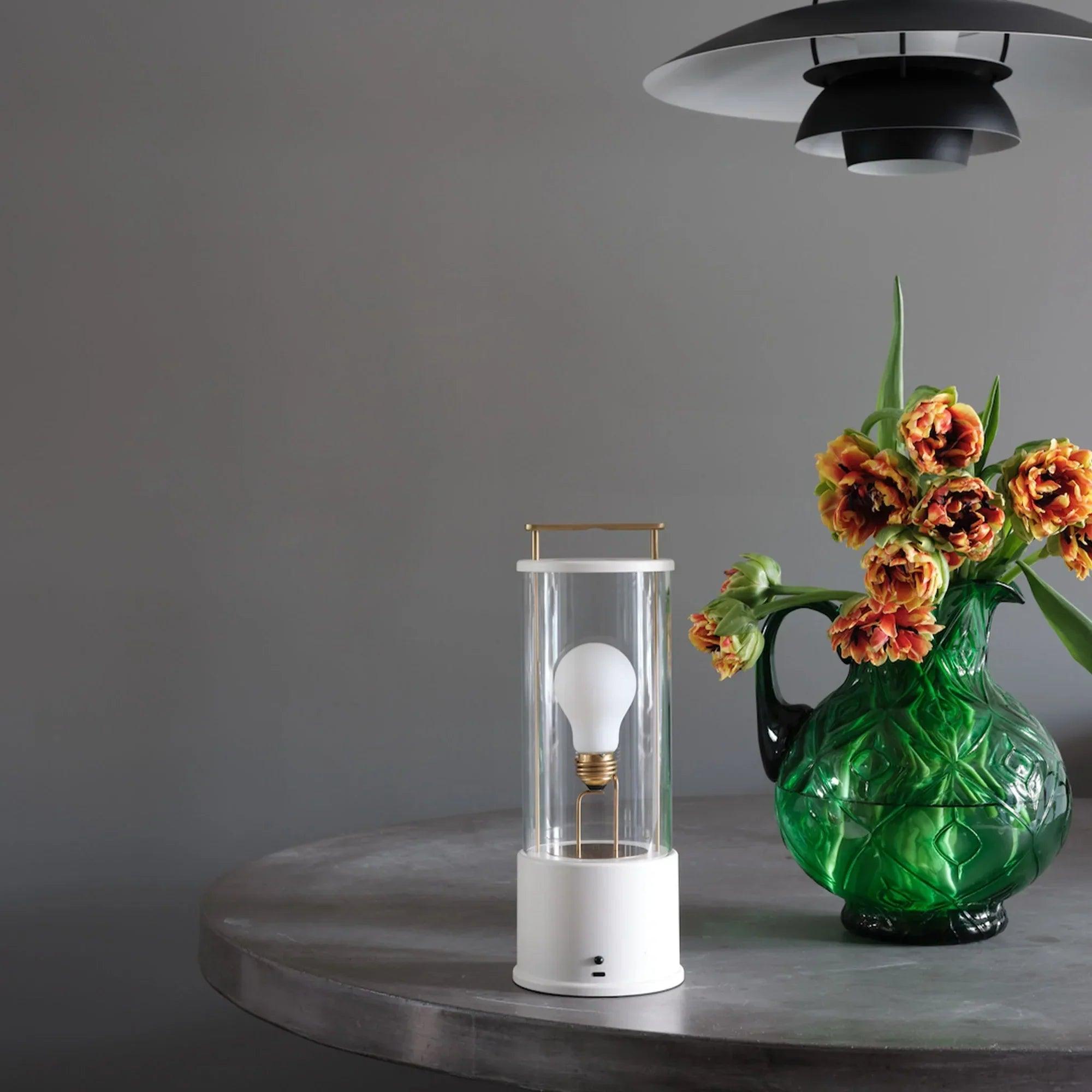 TALA – The Muse Beyaz Şarjlı Led Lamba - Tala