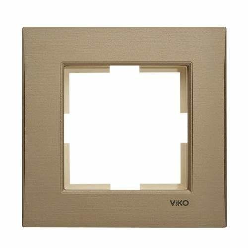 Viko 92190621 Novella Bronz Tekli Çerçeve - Panasonic