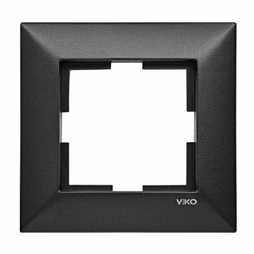 Viko 92190751 Trenda Siyah Tekli Çerçeve - Panasonic