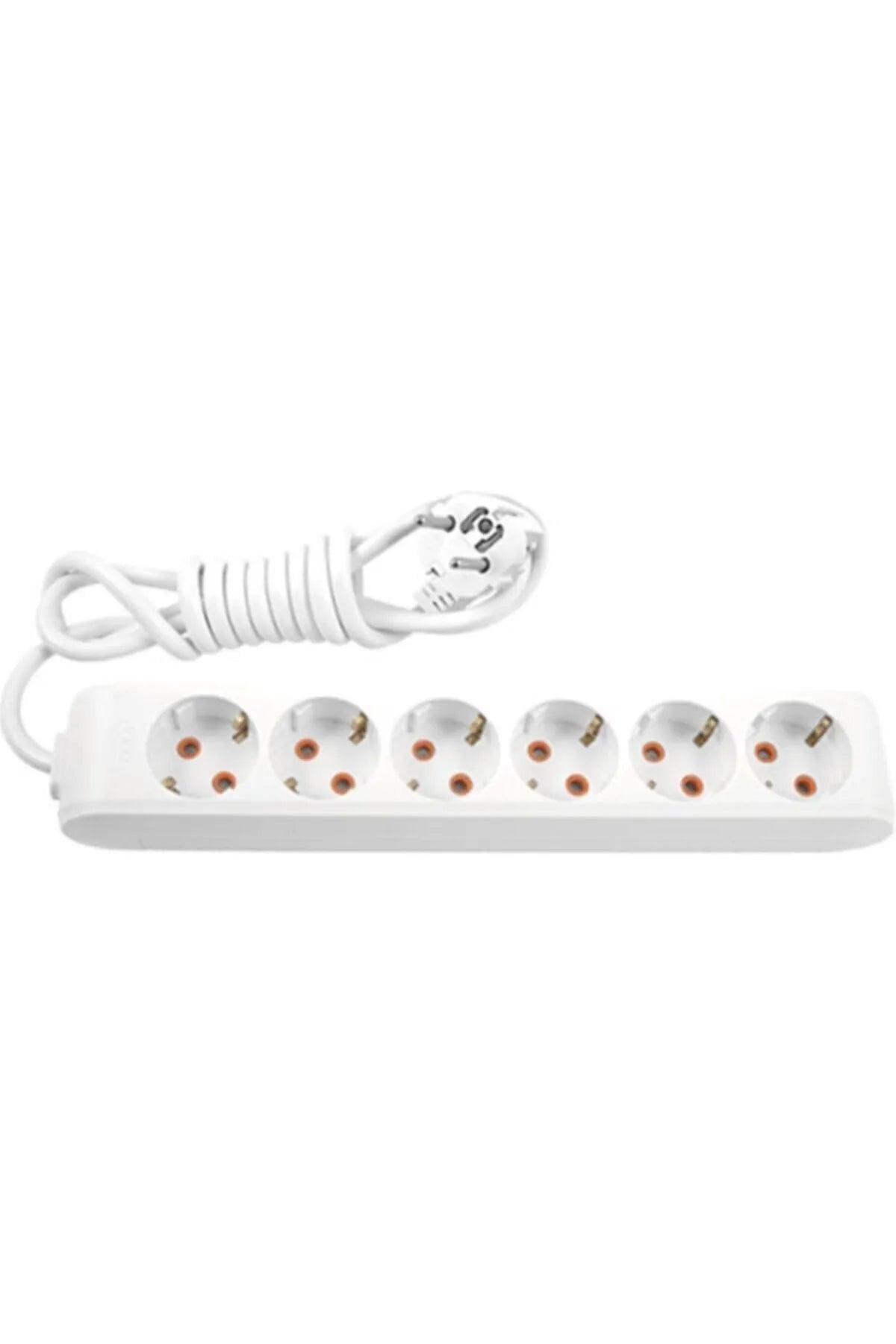 Viko Altılı 5 Metre Kablolu Çocuk Korumalı Multi-Let Grup Priz - Panasonic