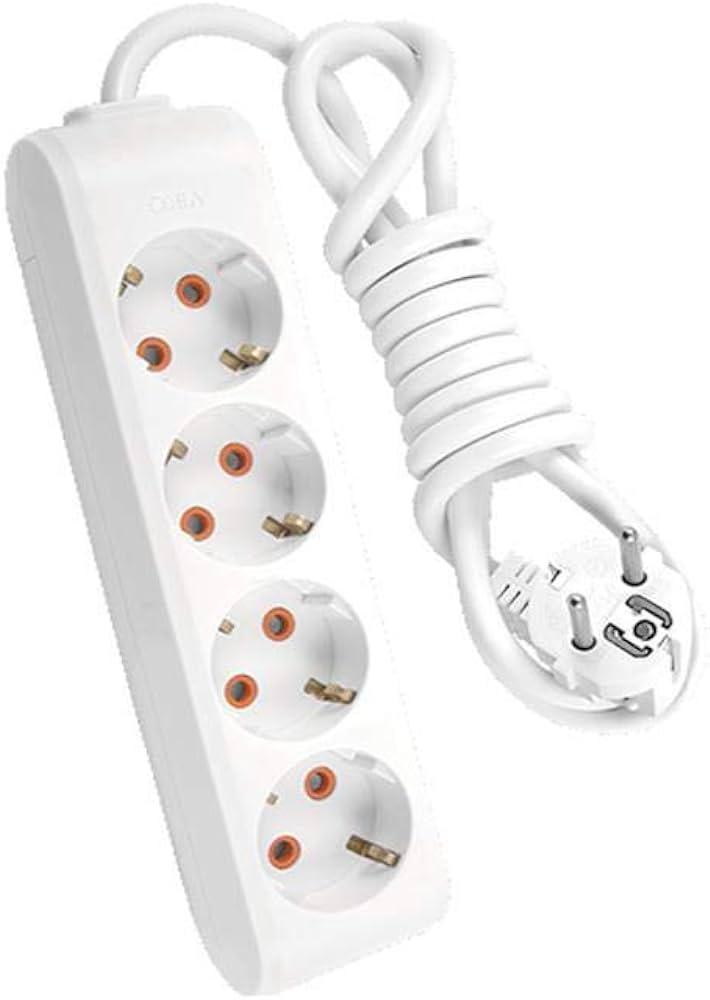 Viko Dörtlü 5m Kablolu Çocuk Korumalı Multi-Let Grup Priz - Panasonic