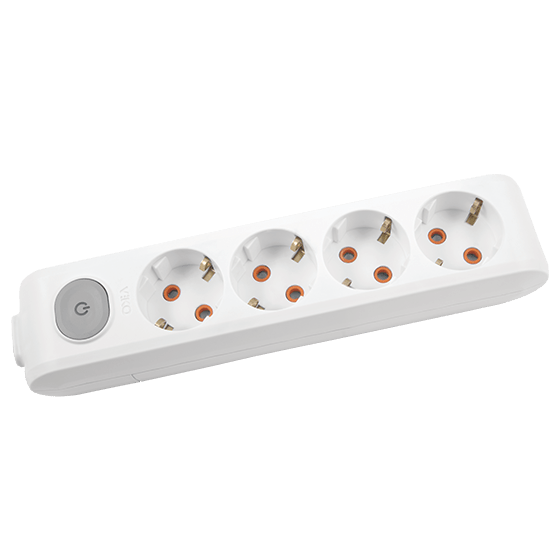 Viko Dörtlü Klemensli Çocuk Korumalı Anahtarlı Multi-Let Grup Priz - Panasonic