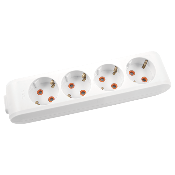 Viko Dörtlü Klemensli Çocuk Korumalı Multi-Let Grup Priz - Panasonic